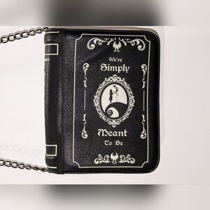 NWOT Disney's x Bioworld Nightmare before Christmas story book purse